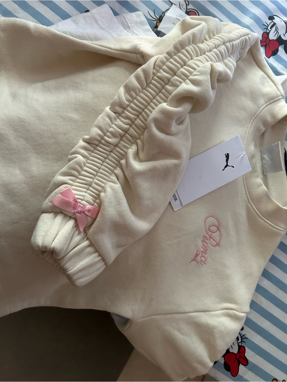 Girls Puma sweater/sweatshirt new with tags